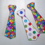 Cravates pour mon papa - étape 4