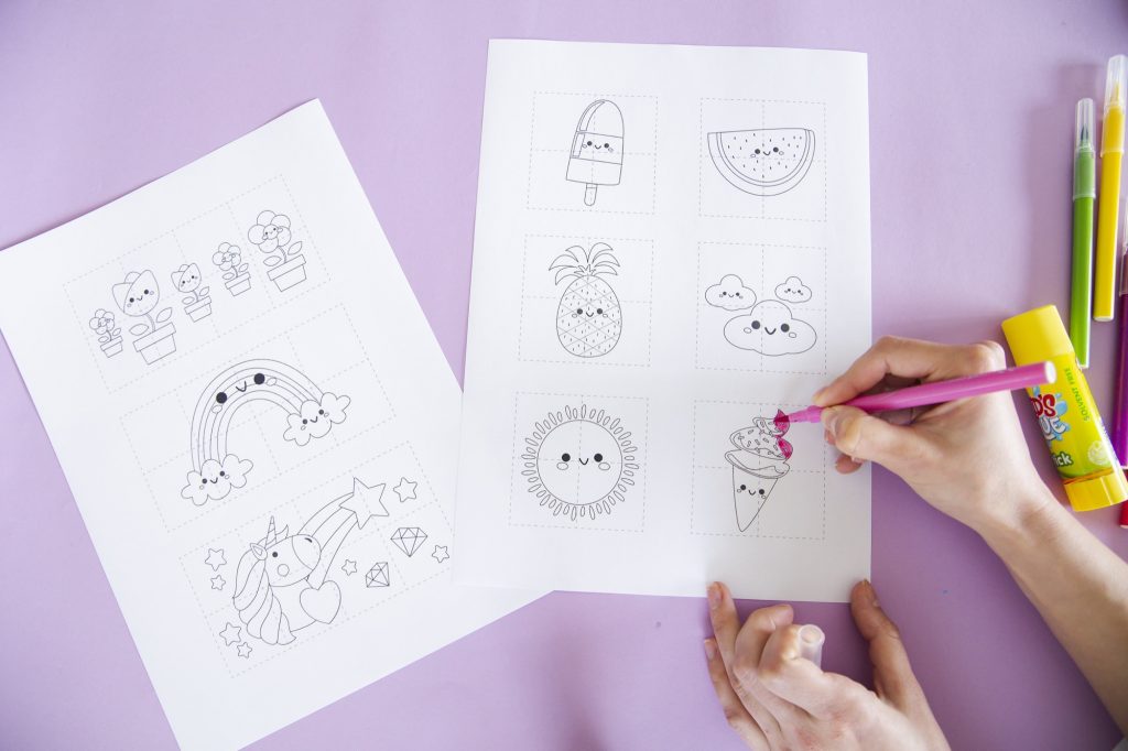 Magicubes de l'été - étape 7