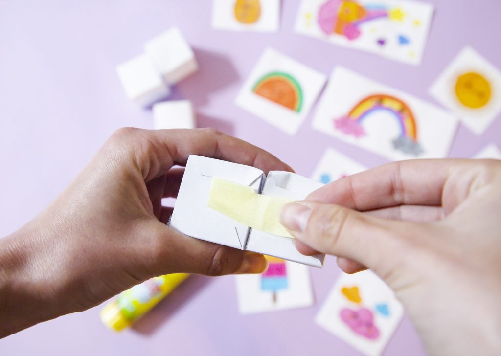 Magicubes de l'été - étape 4