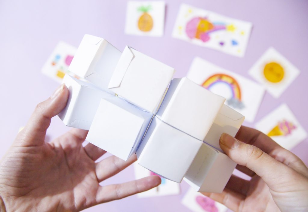 Magicubes de l'été - étape 6