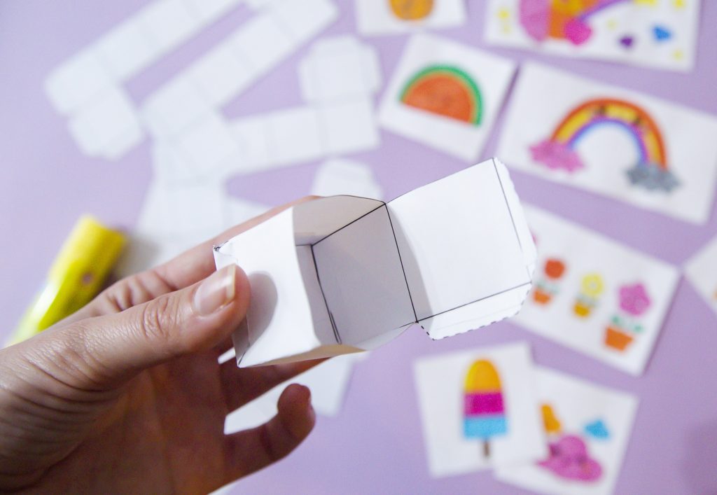 Magicubes de l'été - étape 3