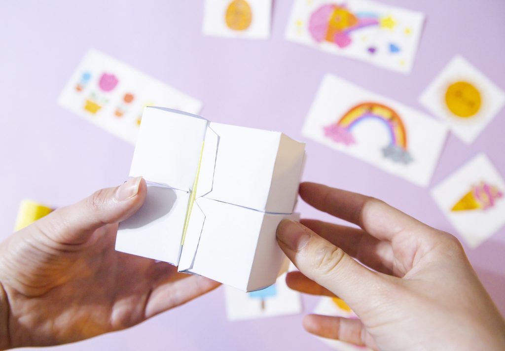 Magicubes de l'été - étape 5