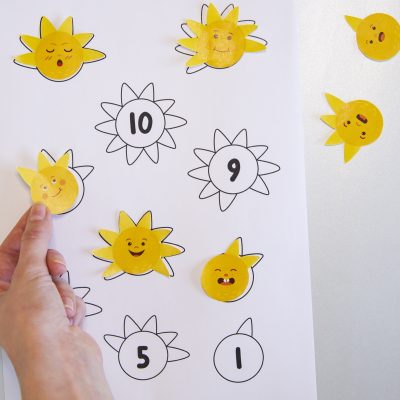 Mes soleils à compter