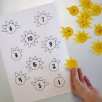 Me soleils à compter - étape 3