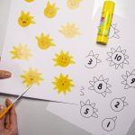 Me soleils à compter - étape 2