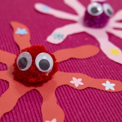 Bricolage de la mer : mes drôles de pieuvres