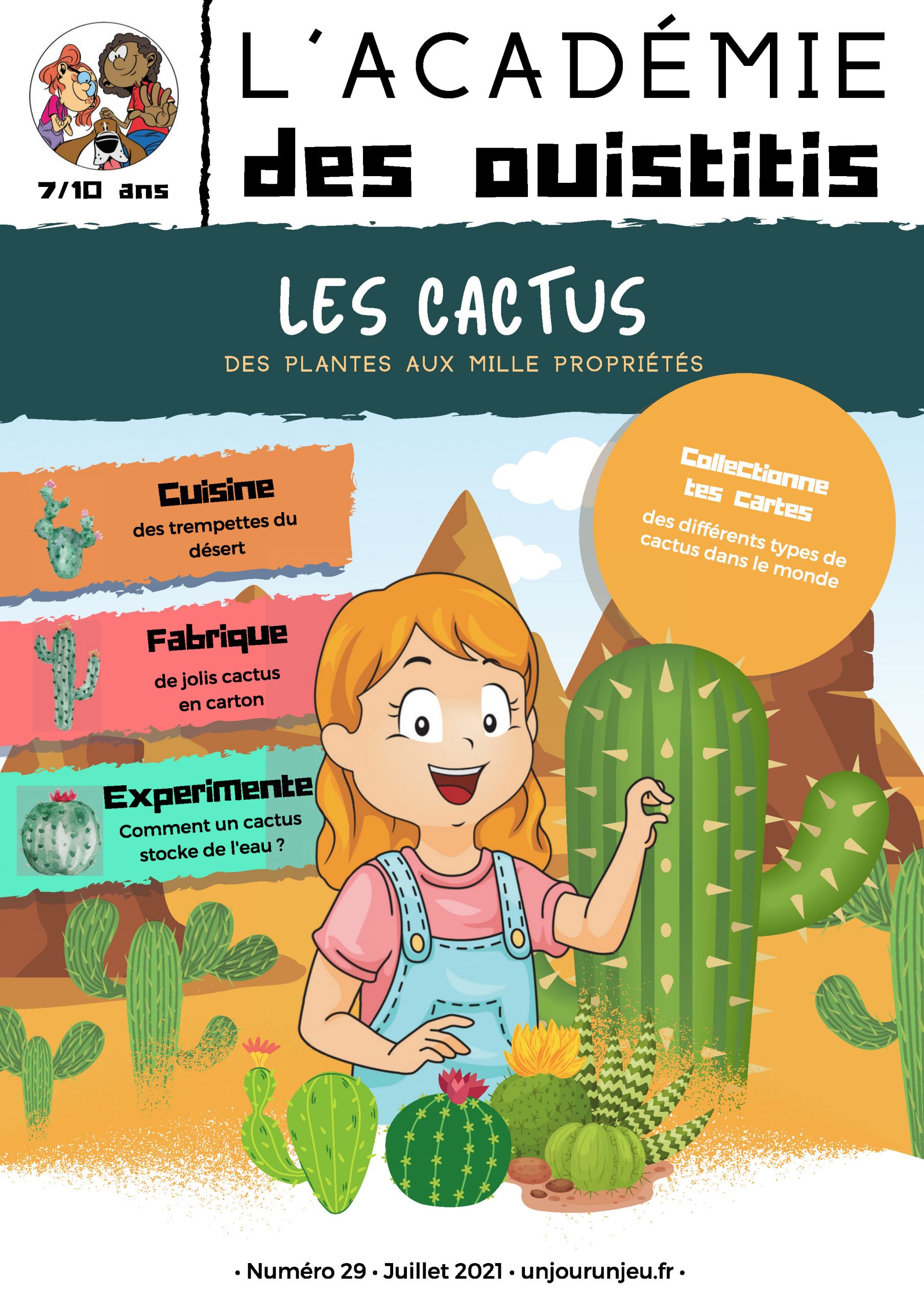 L’Académie des ouistitis et les cactus