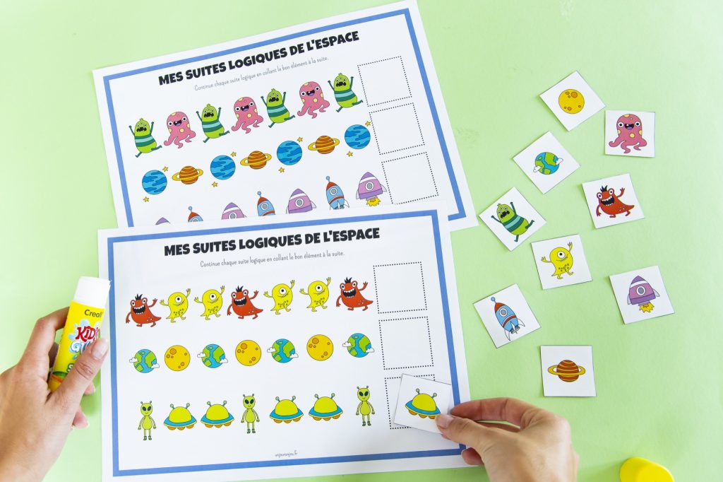 Suites logiques de l'espace