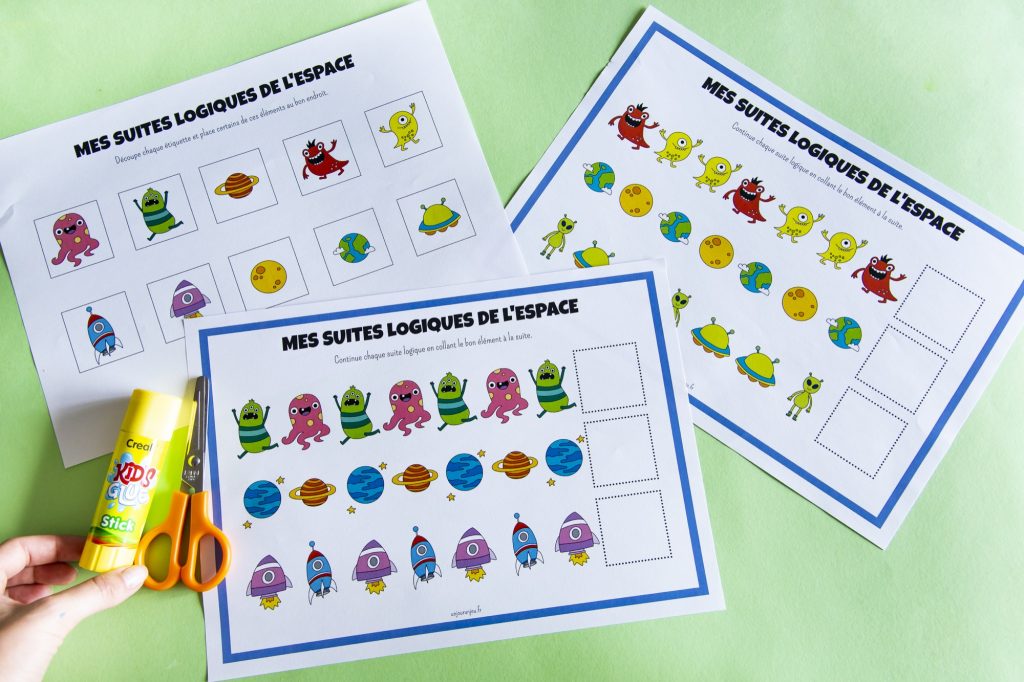 Suites logiques de l'espace