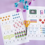 Cartes à pinces rentrée des classes - étape 1