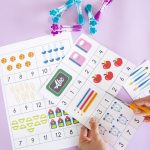 Cartes à pinces rentrée des classes - étape 2