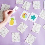 Mon memory de l'été - étape 3