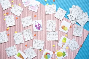 Mon memory de l’été à imprimer pour les vacances