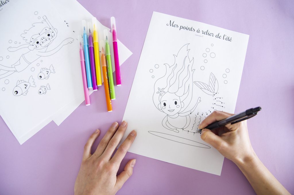 Mes points à relier - étape 2