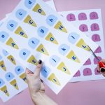 Correspondance alphabet glaces - étape 2