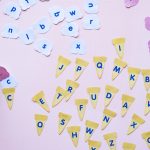 Correspondance alphabet glaces - étape 4