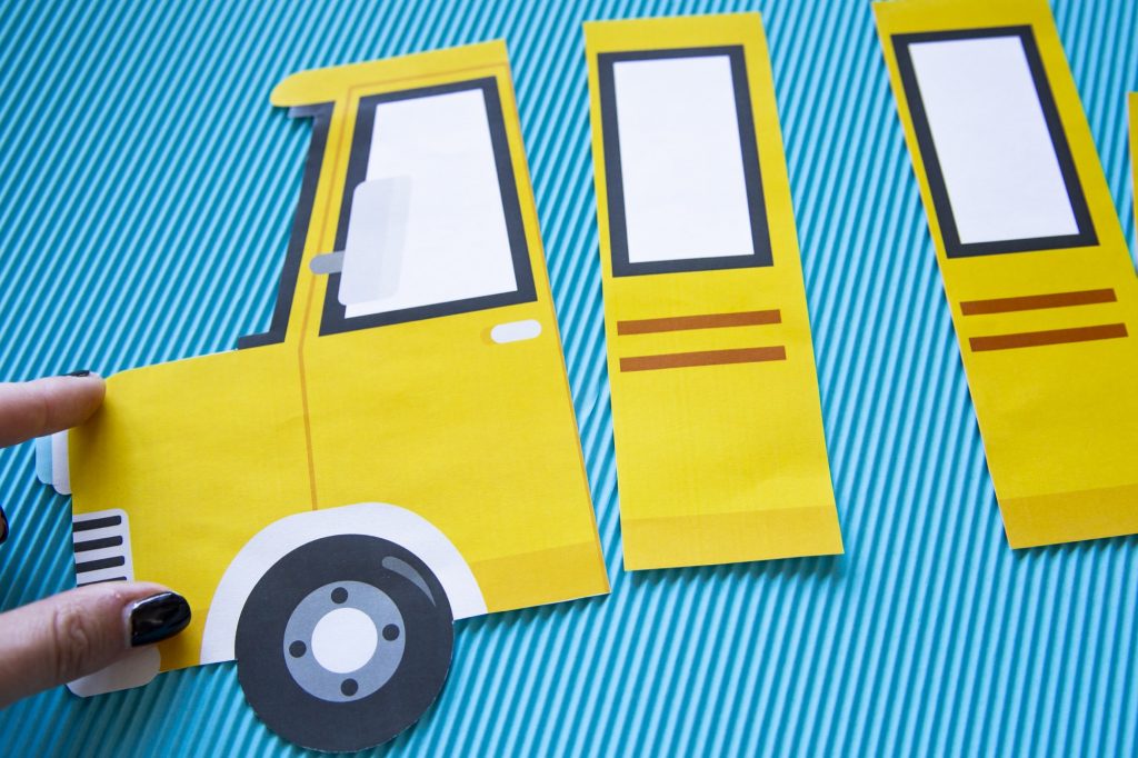 Fiche prénom bus scolaire - étape 6