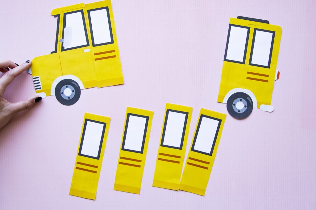 Fiche prénom bus scolaire - étape 3