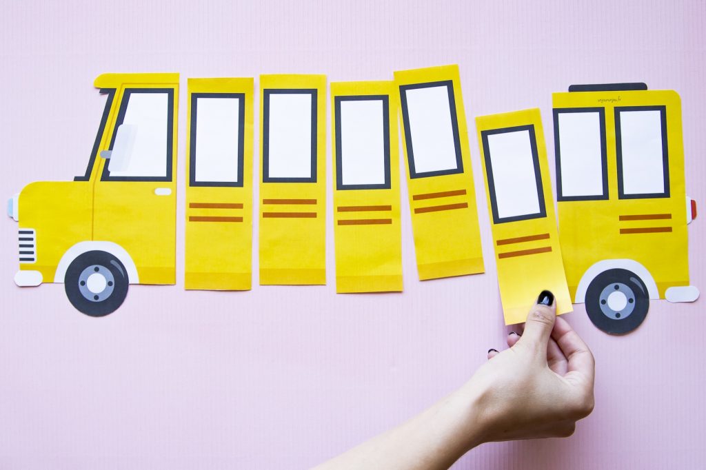 Fiche prénom bus scolaire - étape 4