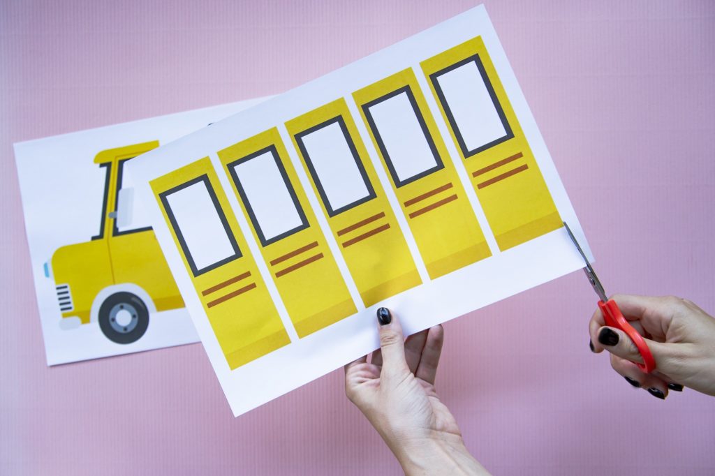 Fiche prénom bus scolaire - étape 2