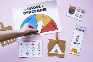 Bienvenue au camping ! {avec supports à imprimer}