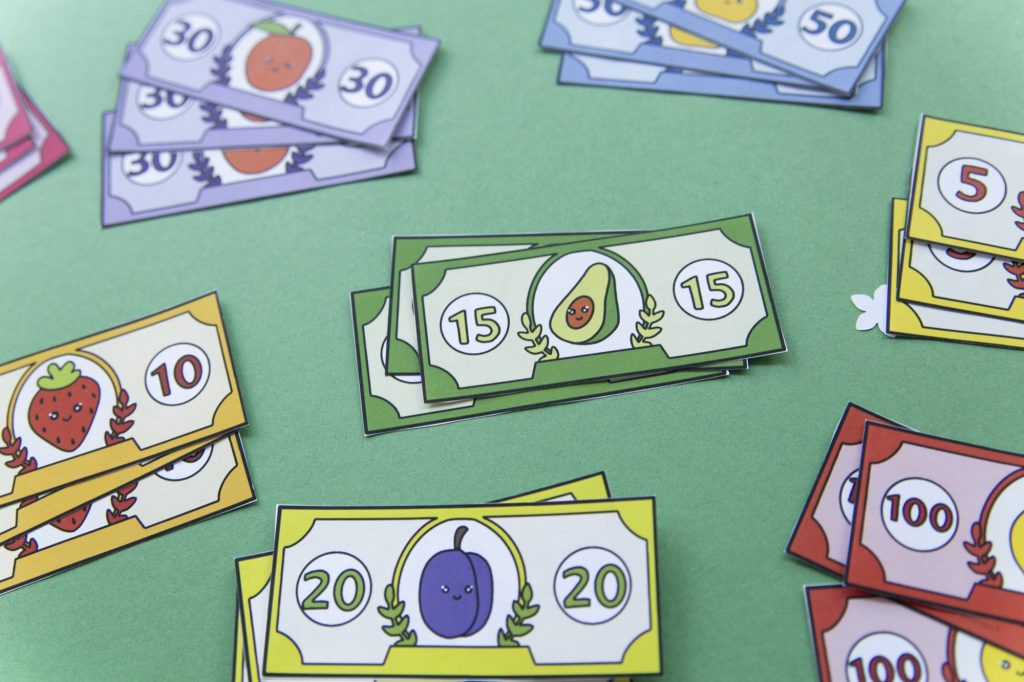 Mes billets de banque - étape 5