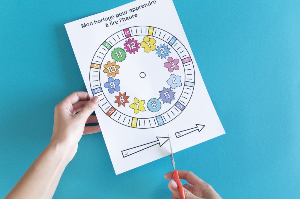 Apprendre à lire l'heure : étape 2