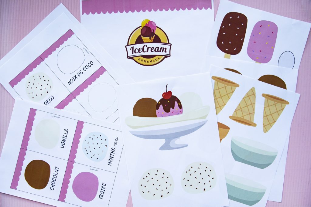 Marchand de glaces - étape 1