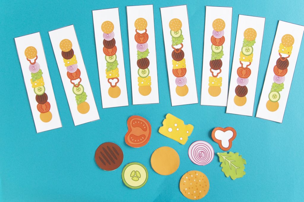 Mon hamburger à fabriquer - étape 3