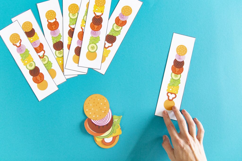 Mon hamburger à fabriquer - étape 5