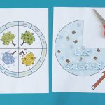 Ma roue des saisons - étape 1