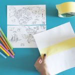 Ma mappemonde à colorier - étape 4