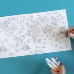 Ma mappemonde à colorier - étape 7