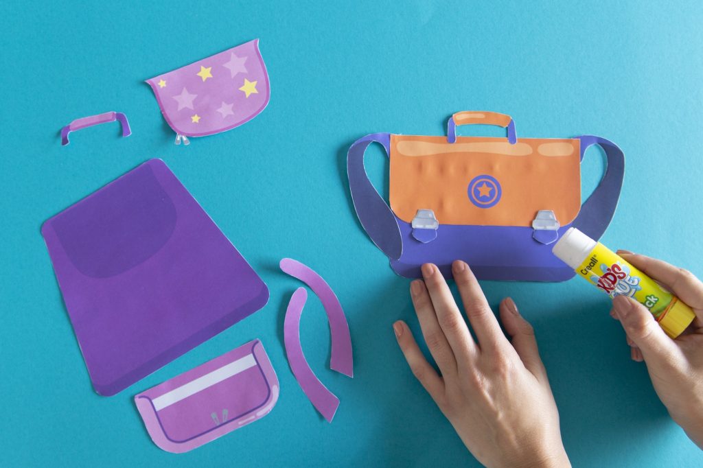 Mon cartable à fabriquer - étape 4