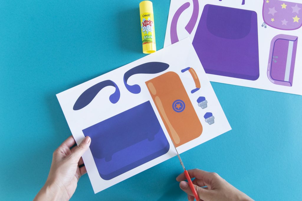 Mon cartable à fabriquer - étape 2