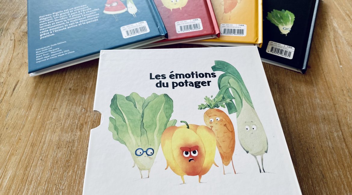 Coffret Les émotions du potager - Dodo Éditions