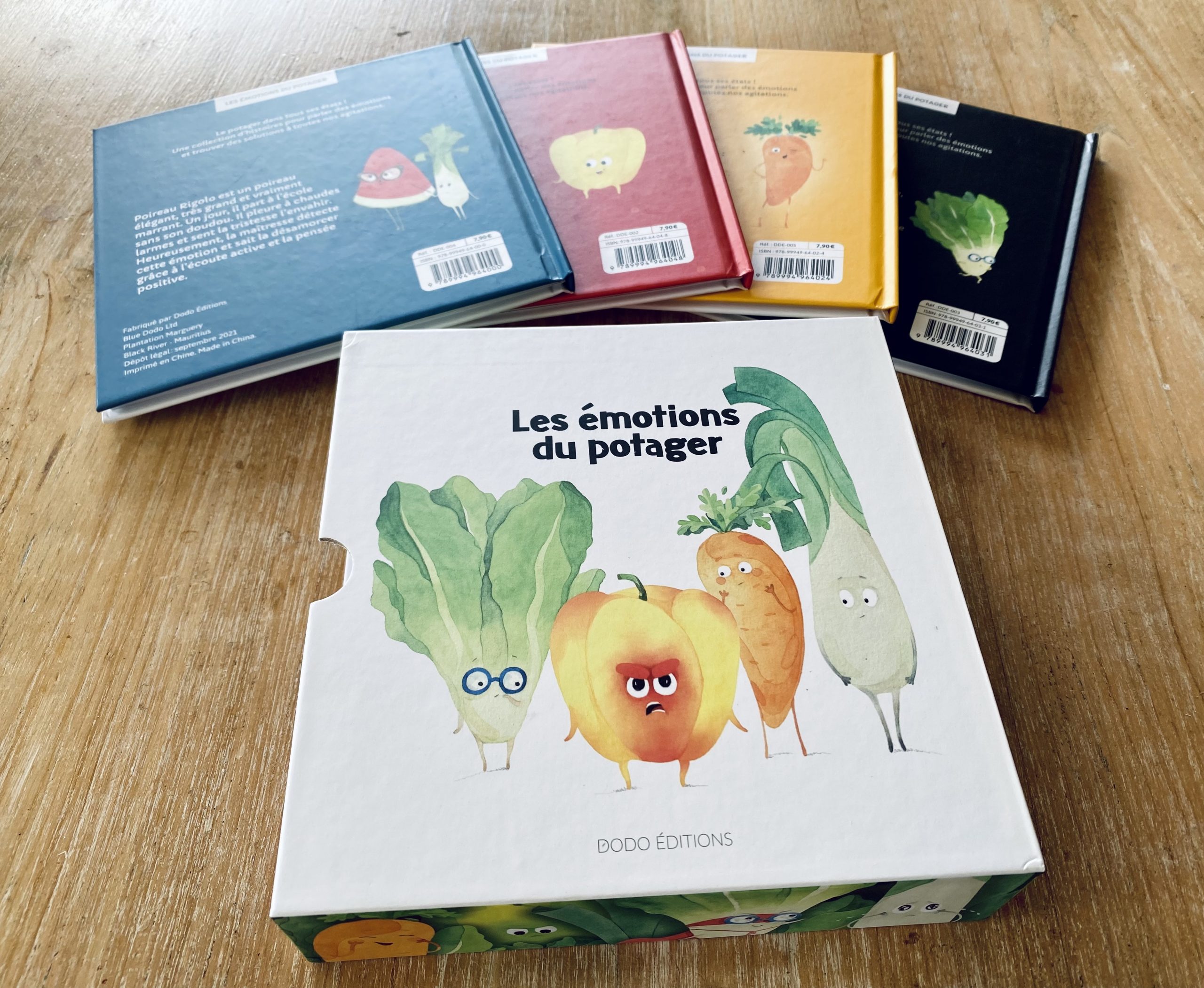 Coffret Les émotions du potager - Dodo Éditions