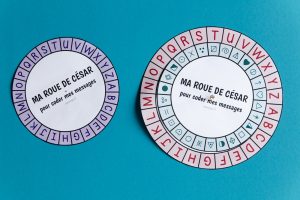 Ma roue de César pour envoyer des messages codés