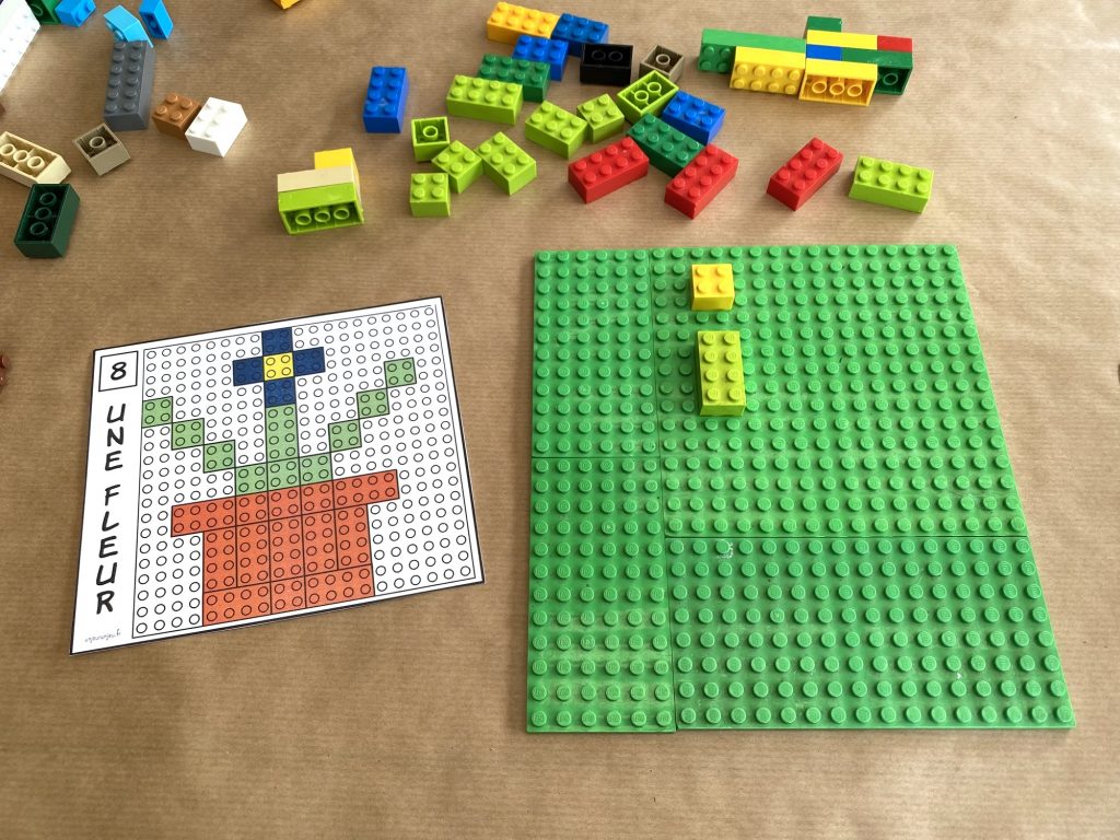 Modèles LEGO à reproduire - étape 1