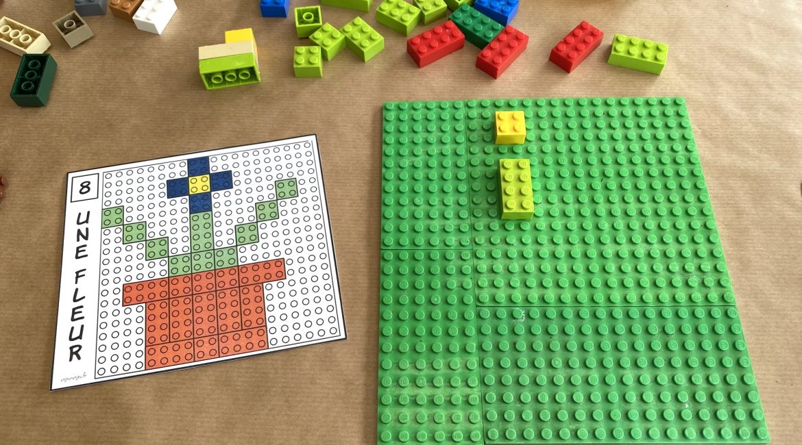 Modèles LEGO à reproduire - étape 1