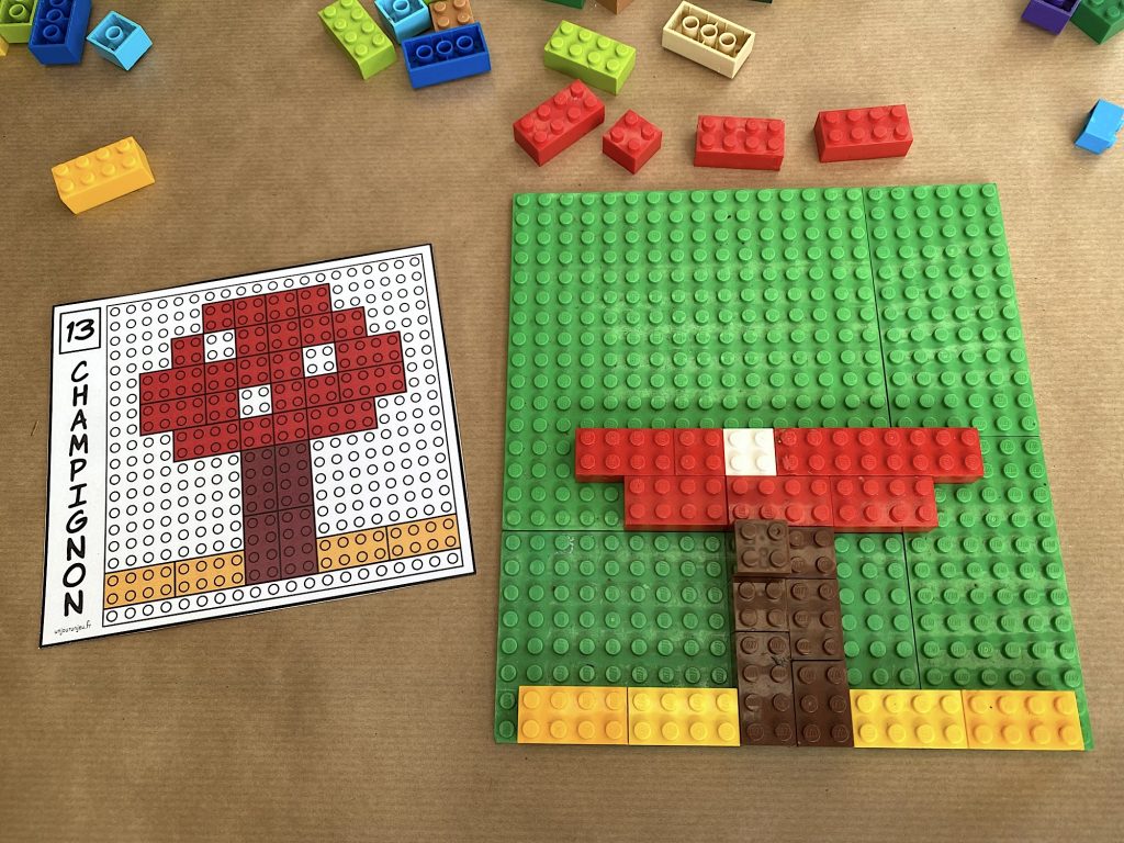 Modèles LEGO à reproduire - étape 5