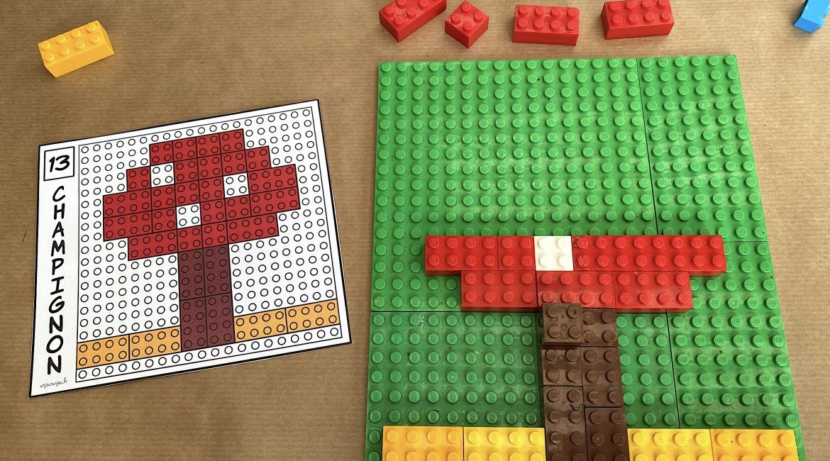 Modèles LEGO à reproduire - étape 5