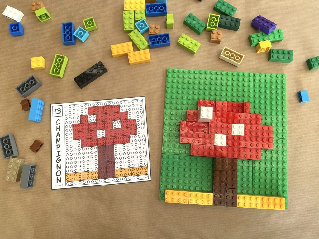 Modèles LEGO à reproduire - étape 6