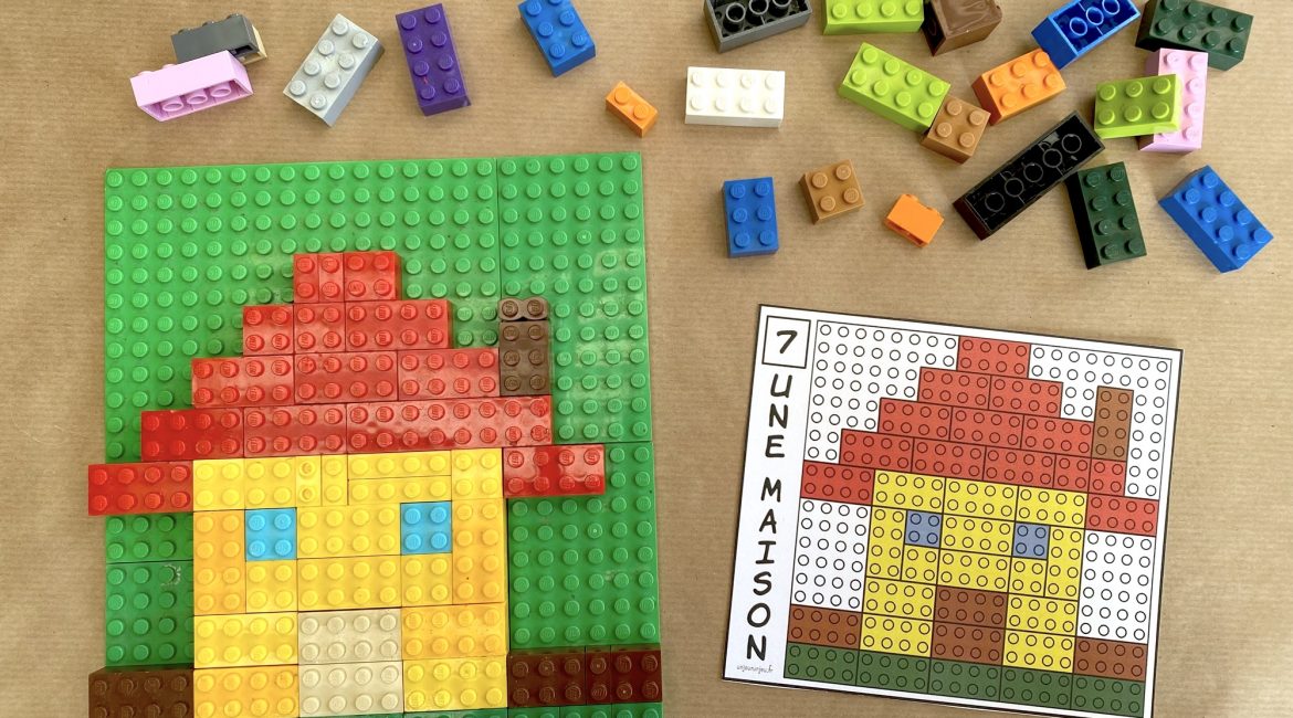 Modèle briques LEGO à reproduire