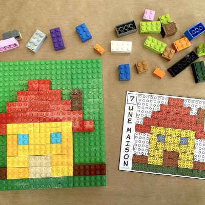 Modèle briques LEGO à reproduire