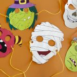 Masques Halloween - étape 6