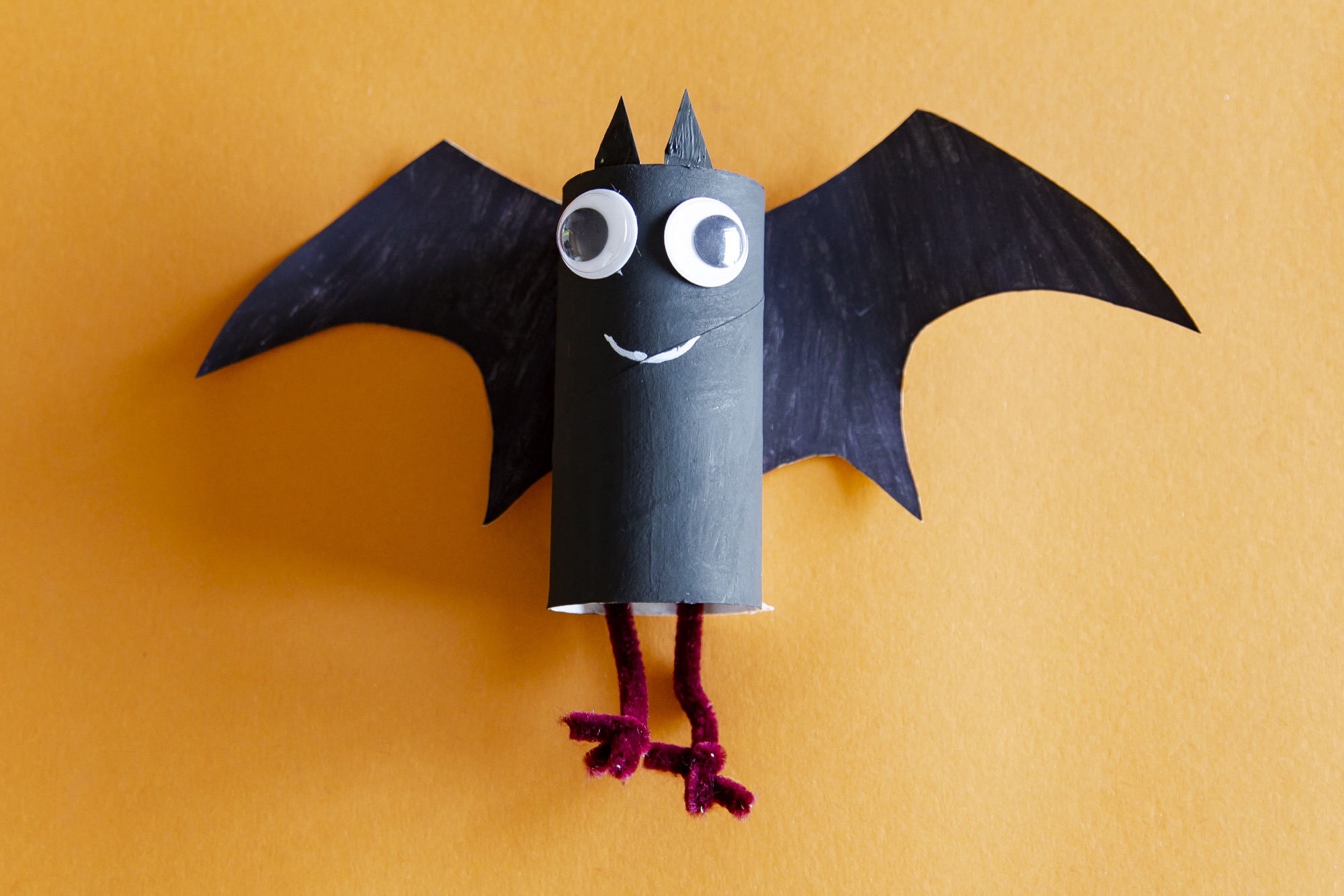 Bricolage : la chauve-souris d'Halloween