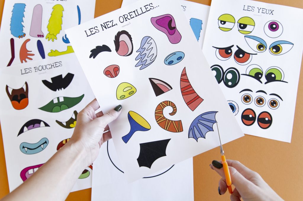 Monstres créatifs - étape 2