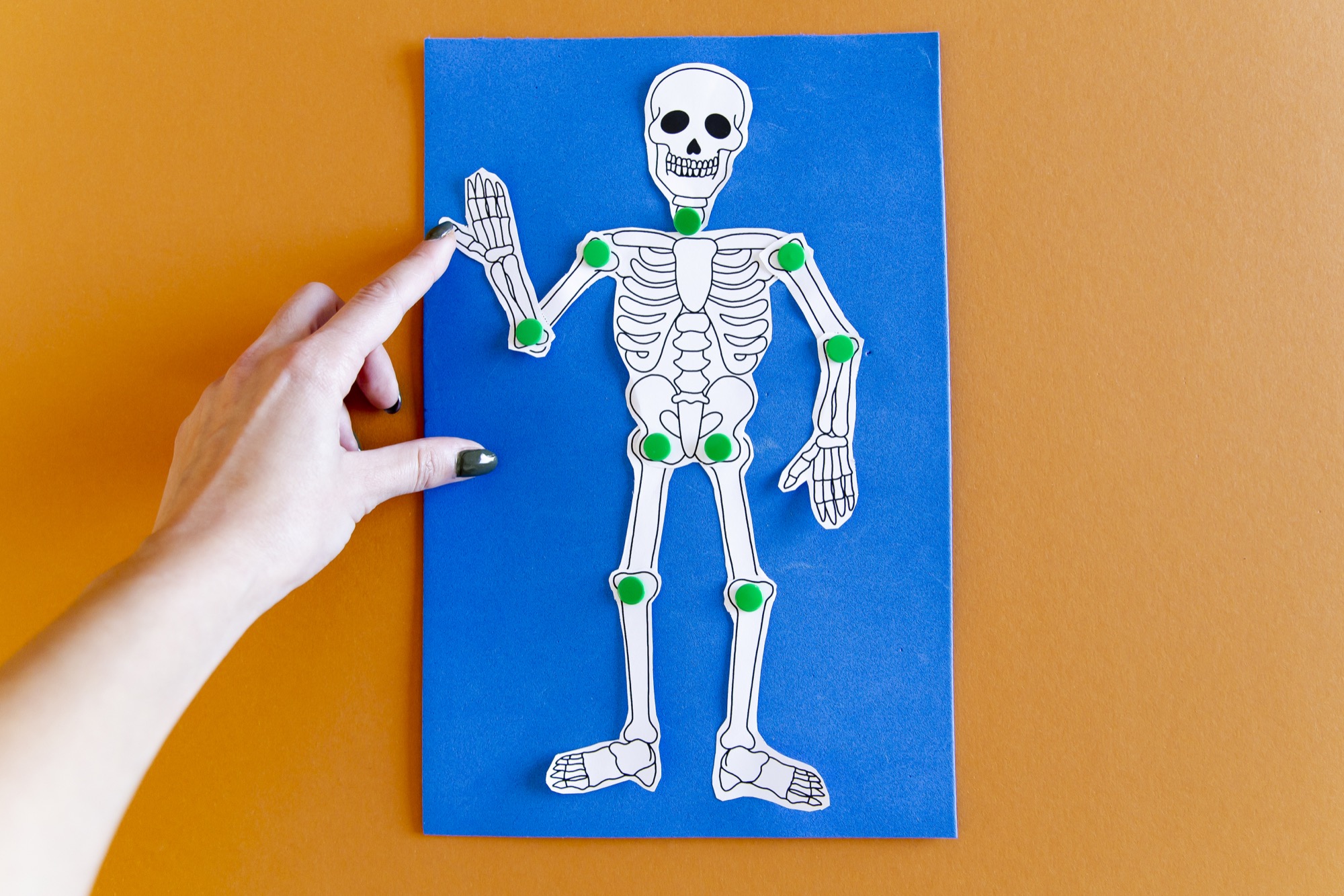 Atelier pour Halloween : mon squelette à faire danser