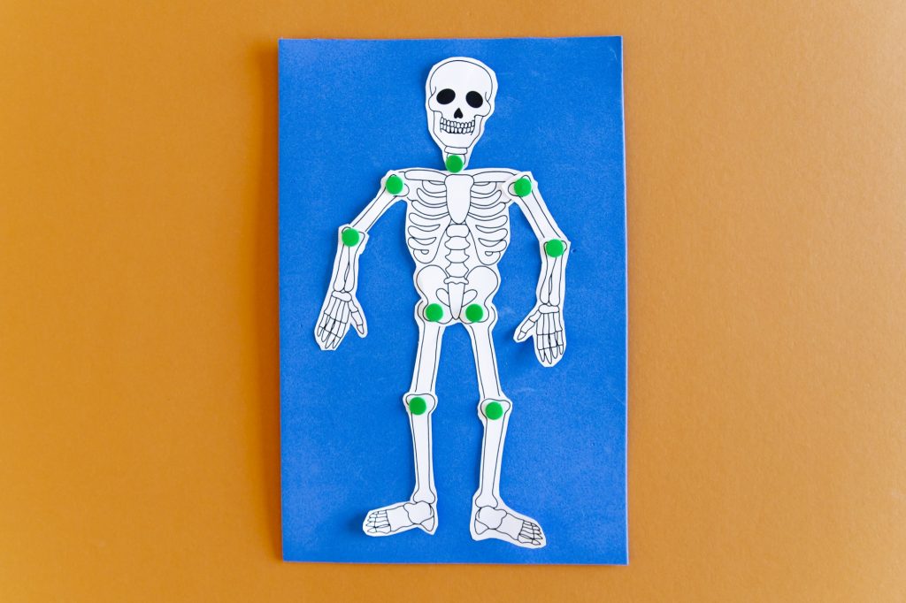 Mon squelette à faire danser - étape 4